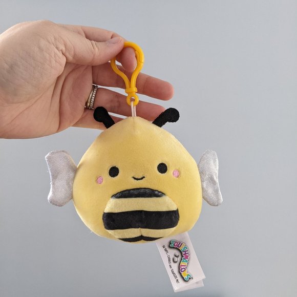 Squishmallows Other - 3.5"  Squishmallow Sunny Bee Clip